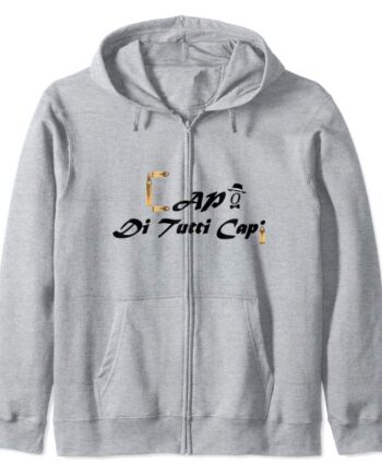 Capo di tutti capi zip hoodie Heather grey