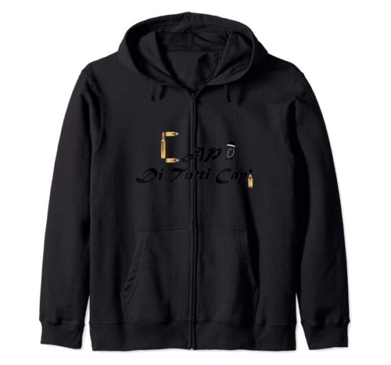 Capo di tutti capi zip hoodie black