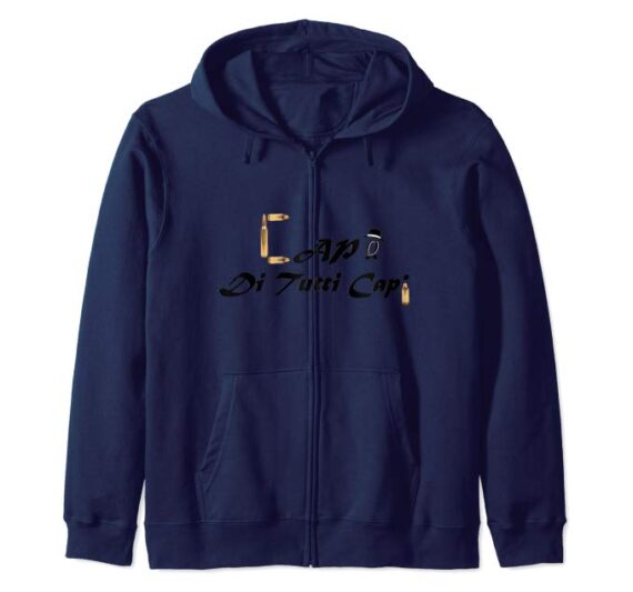 Capo di tutti capi zip hoodie navy