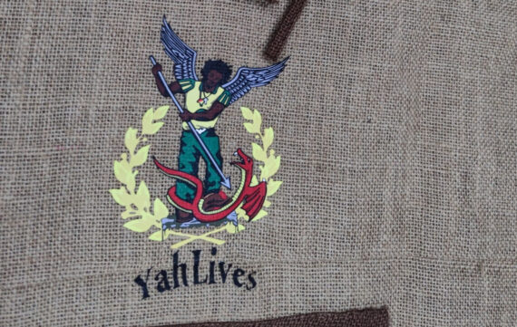 YahLives sackcloth logo